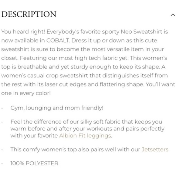 Albion Neo Sweatshirt - Picture 13 of 13